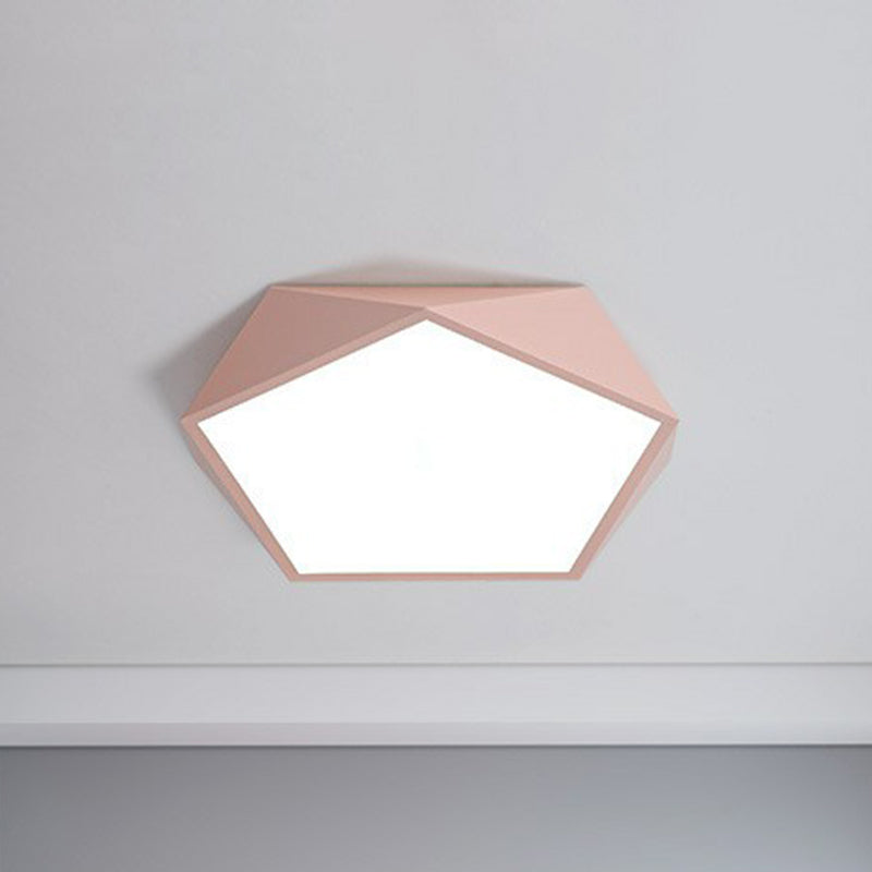 Ultrathin Acrylic LED Flush Ceiling Light Fixture - Ideal for Kids Bedroom