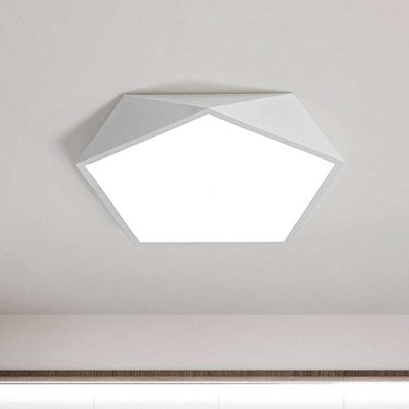 Ultrathin Acrylic LED Flush Ceiling Light Fixture - Ideal for Kids Bedroom