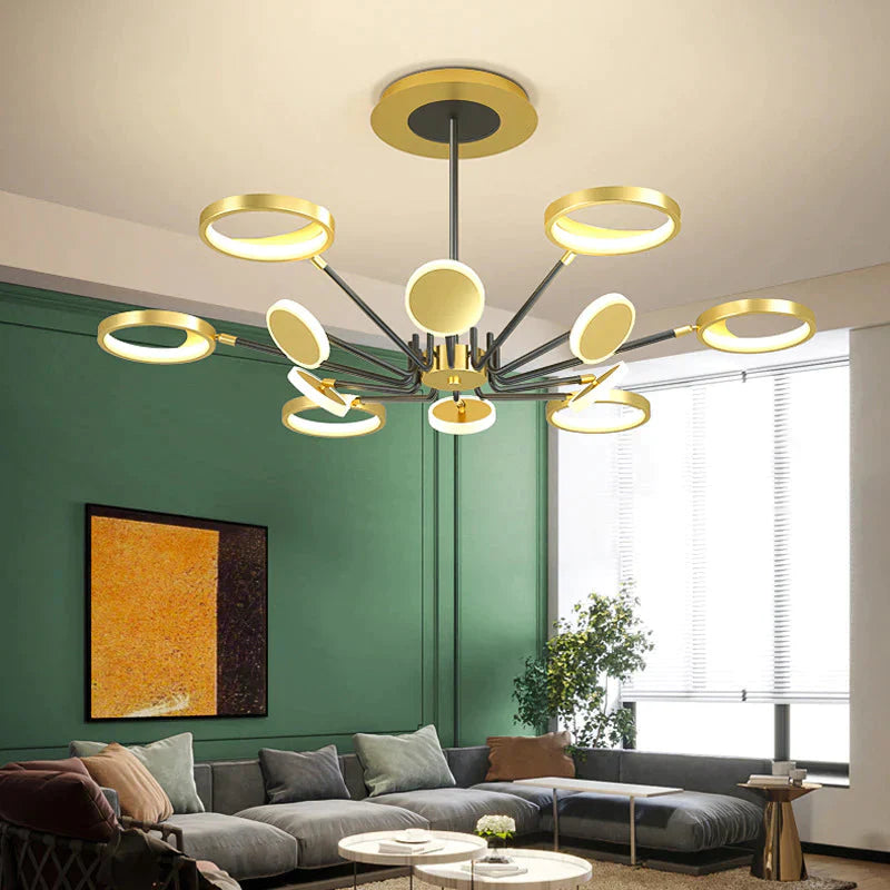 Plafonnier de salon moderne et simple de luxe