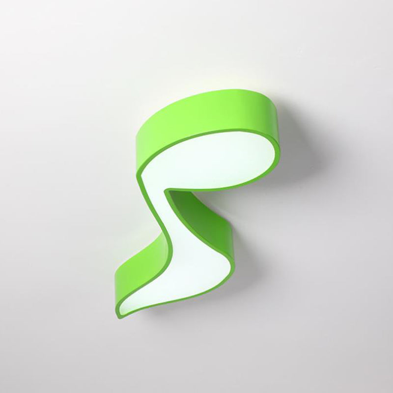 Kids Acrylic Musical Note LED Ceiling Light - Perfect for Kindergarten