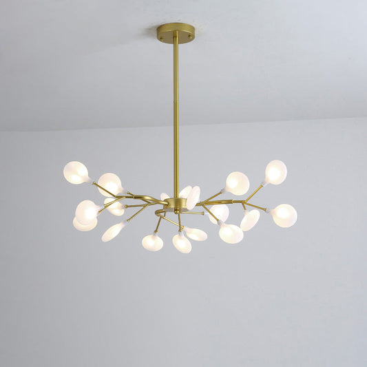 Firefly LED Acrylic Suspension Light - Nordic Style Chandelier, Ideal for Living Room