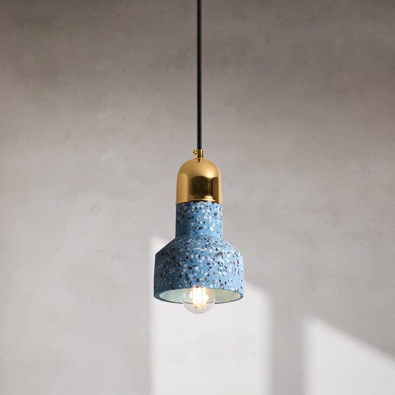 Nordic Style Geometric Ceiling Light for Restaurants - 1-Light Hanging Lamp