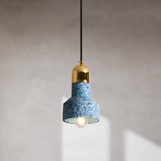 Nordic Style Geometric Ceiling Light for Restaurants - 1-Light Hanging Lamp
