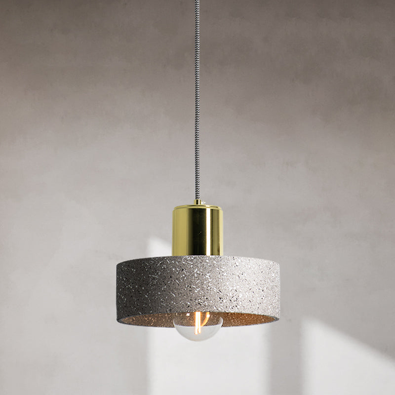 Nordic Style Geometric Ceiling Light for Restaurants - 1-Light Hanging Lamp