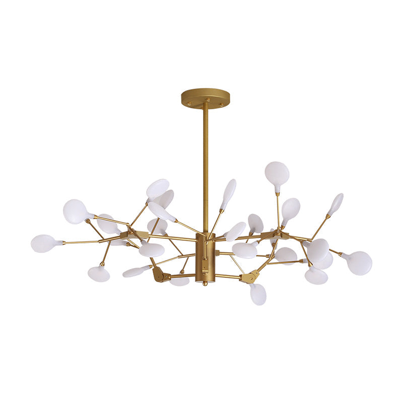 Modern LED White Firefly Ceiling Chandelier Light Fixture