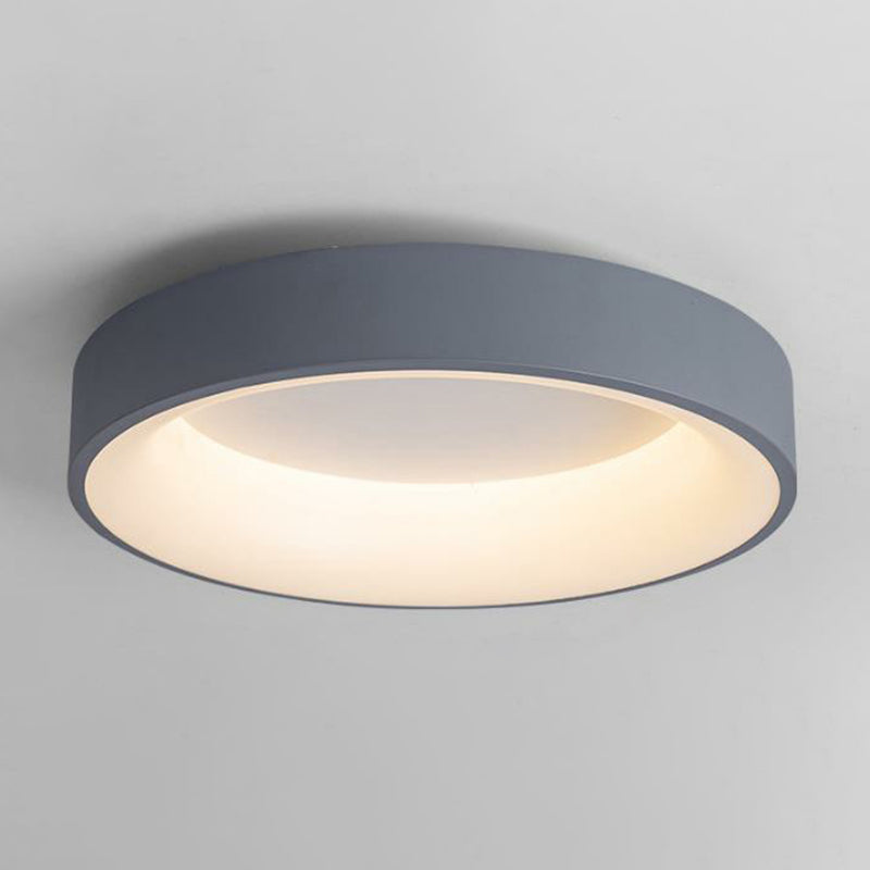 Modern Acrylic LED Flush Ceiling Light Fixture - Circular Shape for Bedroom