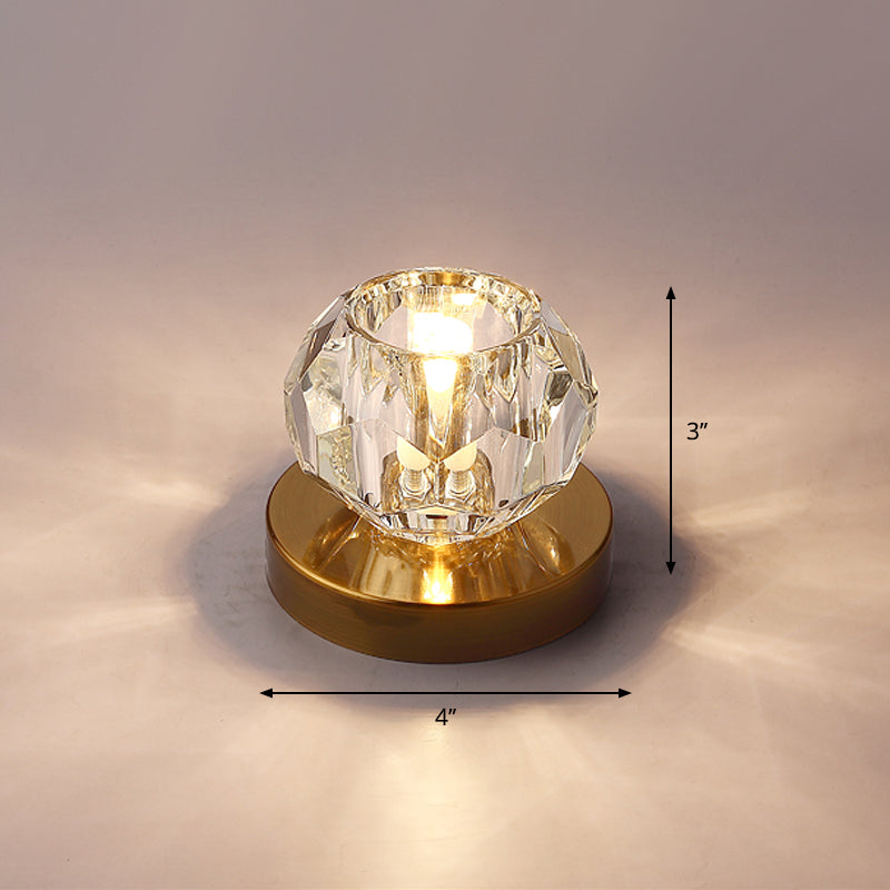 Bud-Shaped LED Crystal Flush Mount Ceiling Light - Modern Design for Corridors