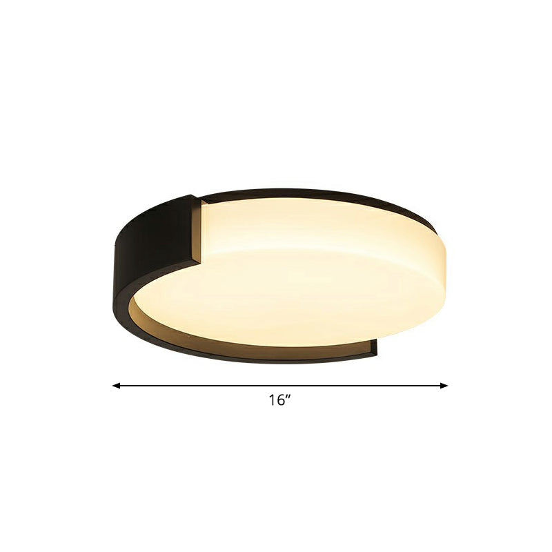 Plafonnier LED en acrylique : luminaire encastré élégant pour les chambres