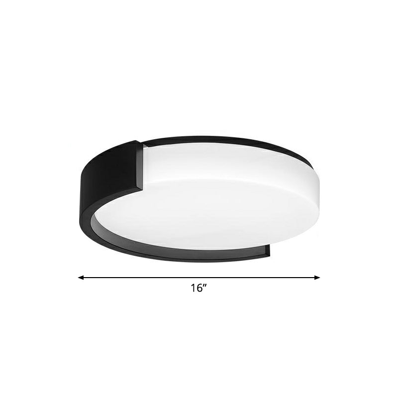 Plafonnier LED en acrylique : luminaire encastré élégant pour les chambres