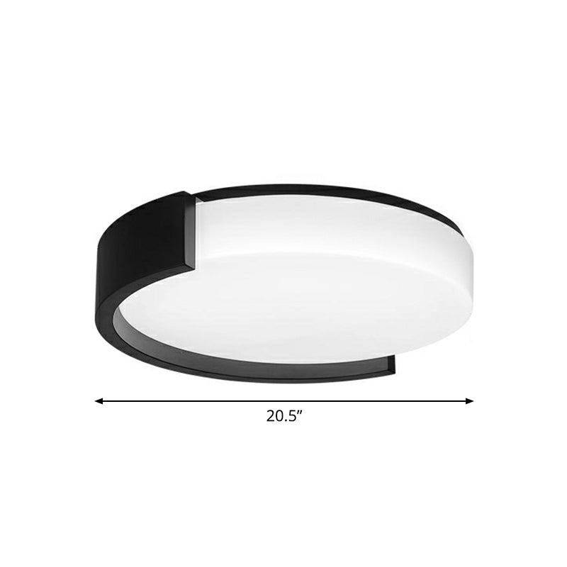 Plafonnier LED en acrylique : luminaire encastré élégant pour les chambres