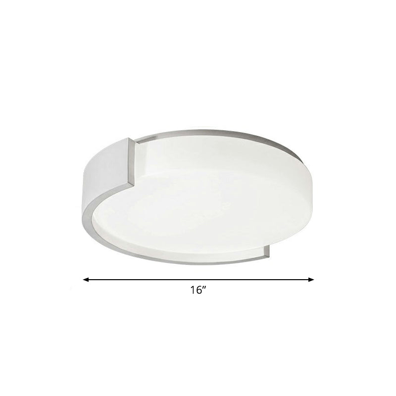 Plafonnier LED en acrylique : luminaire encastré élégant pour les chambres