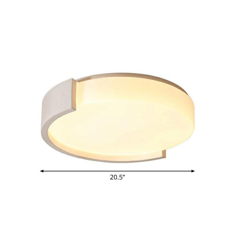 Plafonnier LED en acrylique : luminaire encastré élégant pour les chambres