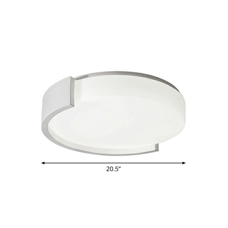 Plafonnier LED en acrylique : luminaire encastré élégant pour les chambres
