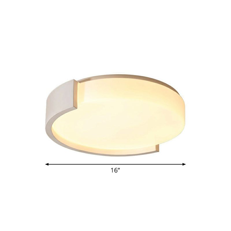 Plafonnier LED en acrylique : luminaire encastré élégant pour les chambres
