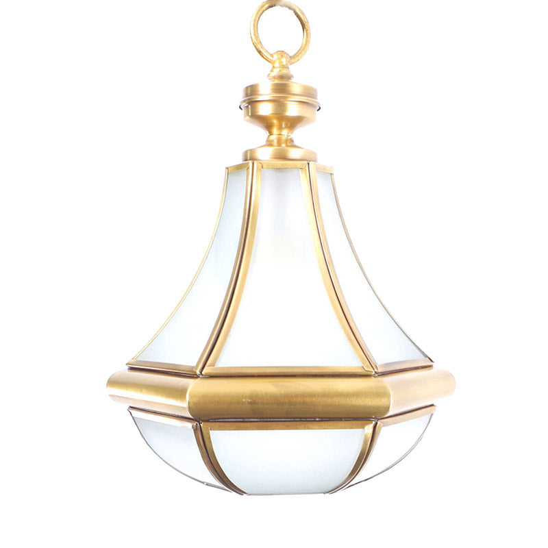 Modern Gourd Glass Pendant Light Fixture For Bedroom - Clear/Textured White/Cream 1 Bulb