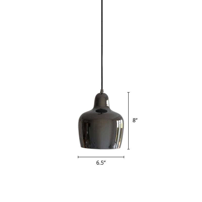 Modern Metal Suspension Pendant Light - Urn Shape, Ideal for Restaurants