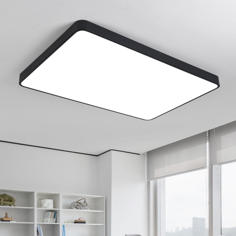 Découvrez l'éclairage futuriste : luminaire LED encastré en acrylique avec un design géométrique moderne pour le bureau et au-delà