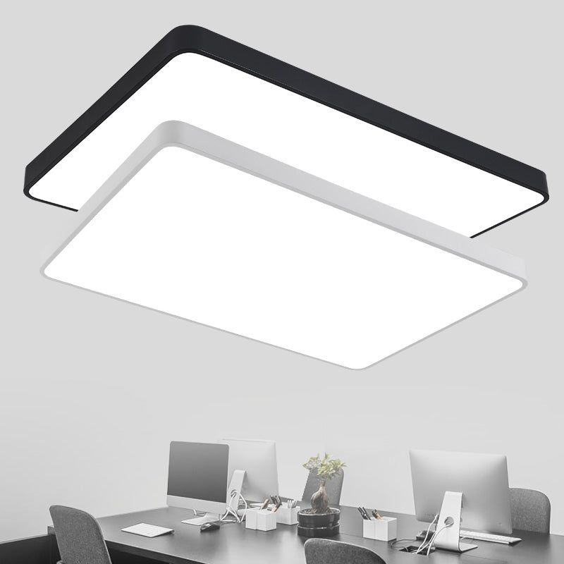 Découvrez l'éclairage futuriste : luminaire LED encastré en acrylique avec un design géométrique moderne pour le bureau et au-delà