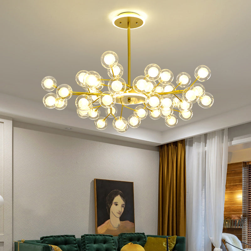 Lustre LED moderne Firefly pour salons élégants