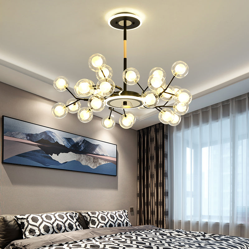 Lustre LED moderne Firefly pour salons élégants