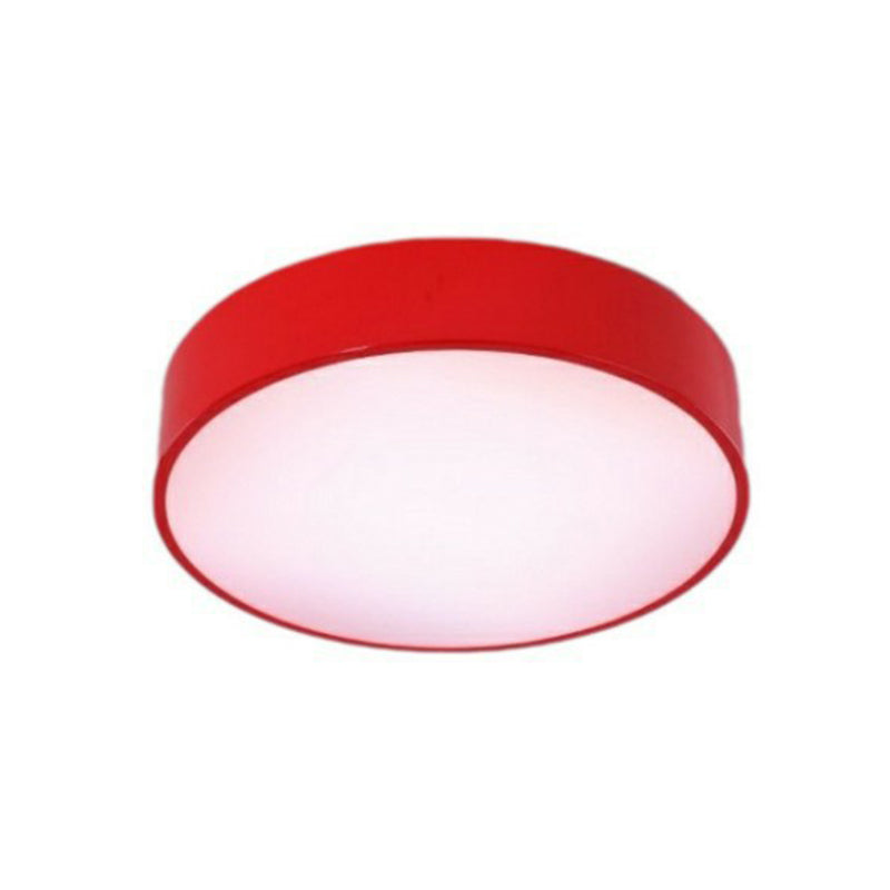 Macaron Acrylic LED Flush Mount Ceiling Light - Kindergarten-Friendly