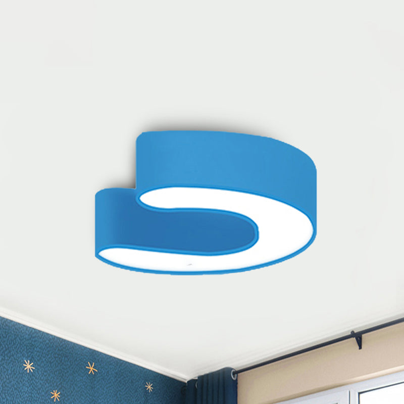 Kids Led Candy Colored Ceiling Light For Kindergarten: Brighten Up The Classroom Blue / 18 Warm