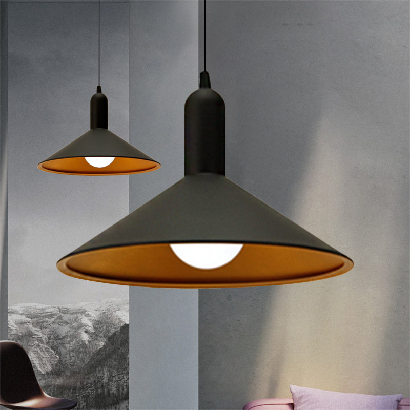 Suspension en aluminium pour îlot de cuisine - Conception de douille de lampe linéaire, 1 lumière, solution de suspension
