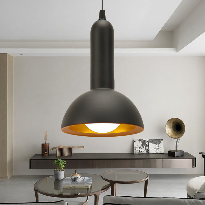 Suspension en aluminium pour îlot de cuisine - Conception de douille de lampe linéaire, 1 lumière, solution de suspension