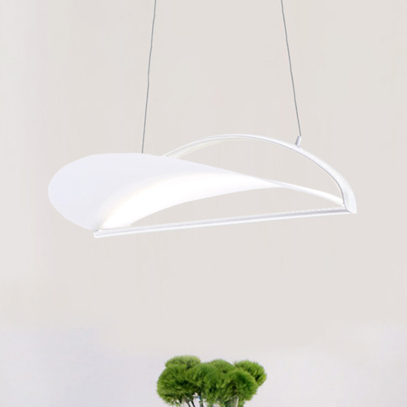 Ludovica - Modern Grey/White Ultra Thin Ceiling Light Fixture Minimalist Led Acrylic Pendant Lamp