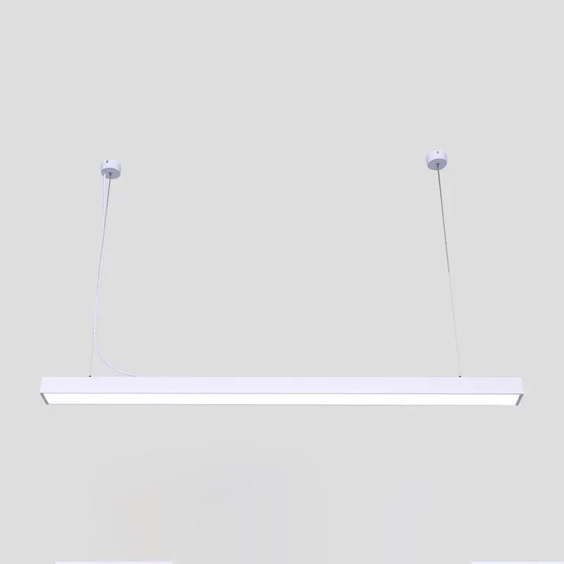Sleek Acrylic Bar LED Suspension Pendant Light for Office Spaces