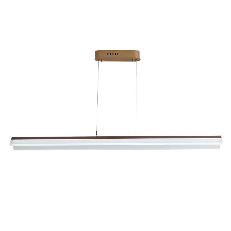 Modern LED Coffee Pendant Light for Dining Room & Kitchen Island