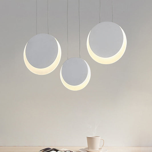 Anna - Moon Shaped Pendant Nordic Metal 3/4/5 Lights Cluster Light