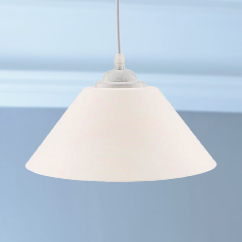 Modern Metal Pendant Light With Adjustable Cord - Black/Gray/Dark Green Shade For Living Room White