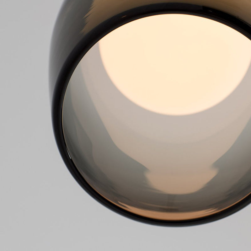 Modern Glass Pendant Lamp For Dining Room Table - Bell Hanging Light Fixture