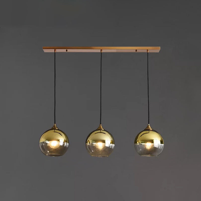 Suspensions contemporaines en verre soufflé pour chambres à coucher