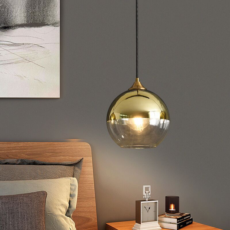 Suspensions contemporaines en verre soufflé pour chambres à coucher