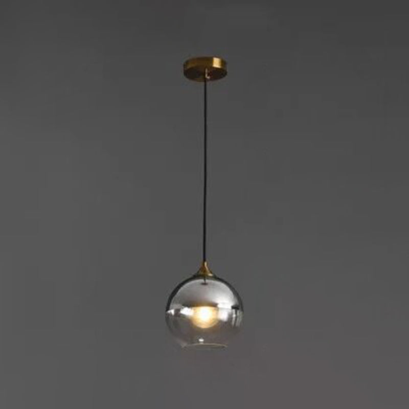 Suspensions contemporaines en verre soufflé pour chambres à coucher