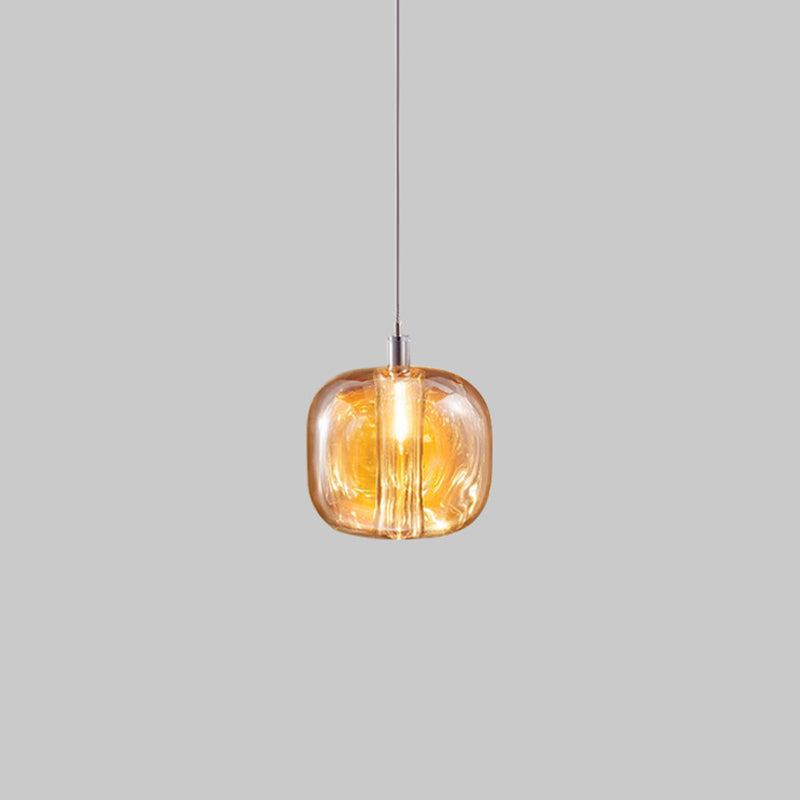 Postmodern Hand Blown Ceiling Hanging Pendant Light
