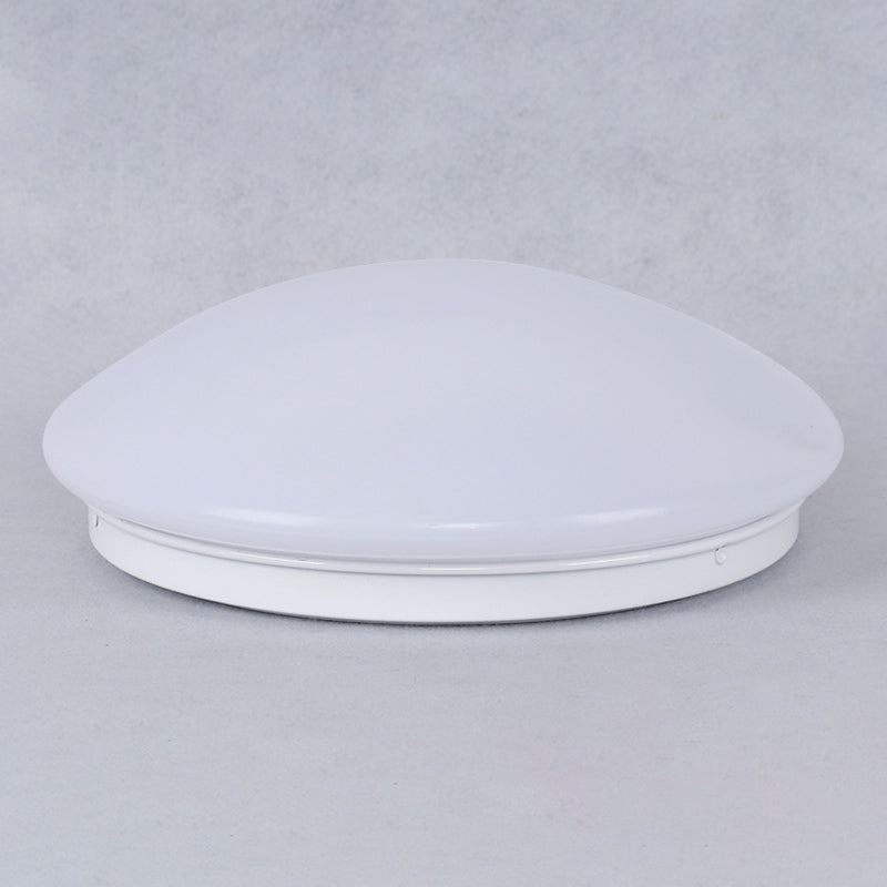 Dome Flush Mount Ceiling Light - Simplicity Acrylic LED Lighting, White