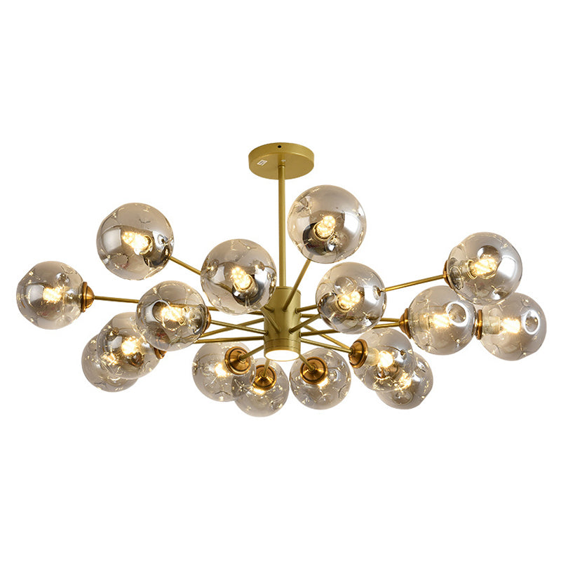 Modern Glass Bubble Chandelier Pendant Lights for Bedrooms