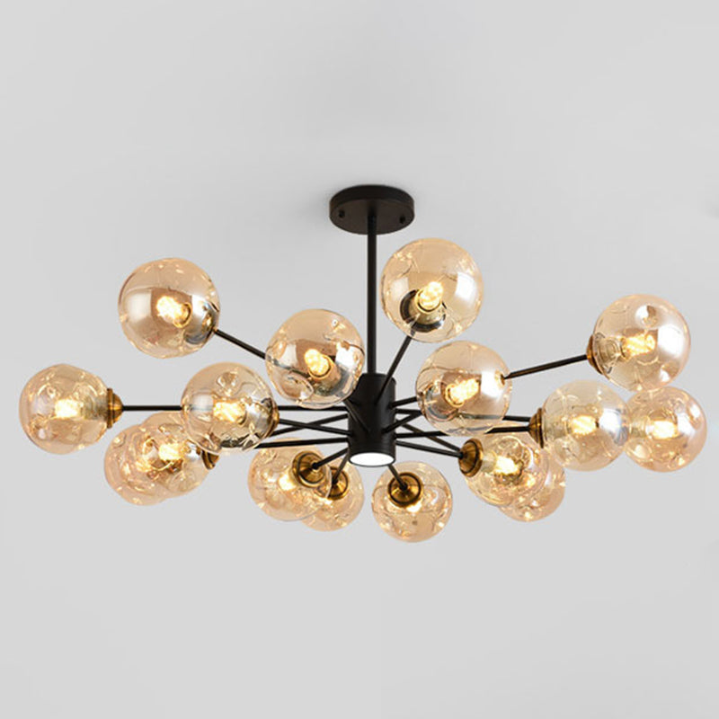 Modern Glass Bubble Chandelier Pendant Lights for Bedrooms