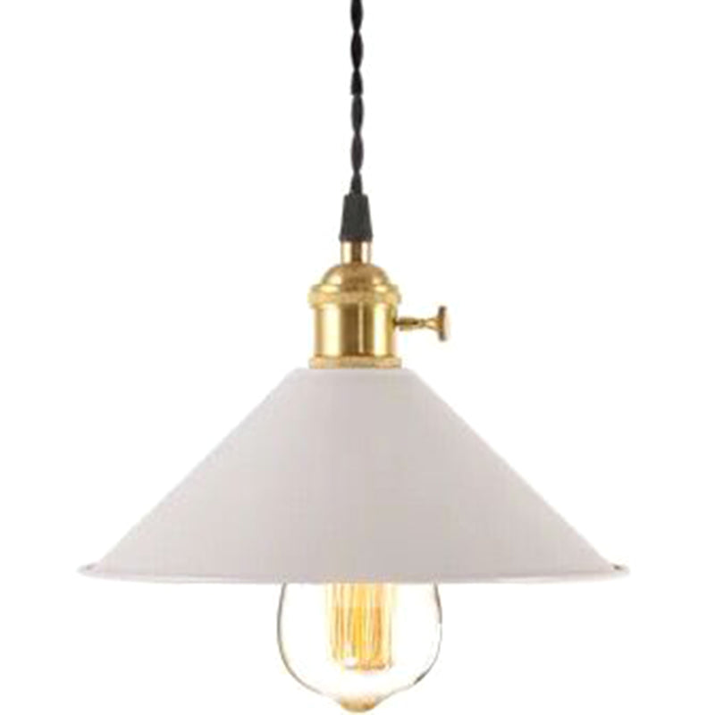 Nordic Industrial Macarons Pendant Light - Metal Colorful 1-Light Lighting