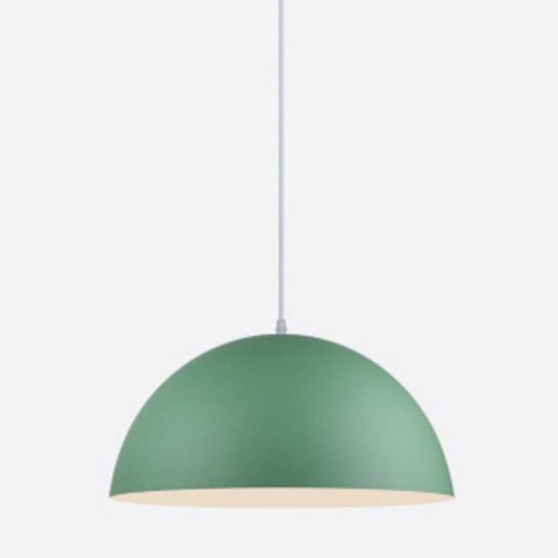 Dome Pendant Ceiling Light – Modern Metal Design with 1 Light – Ideal for Restaurant