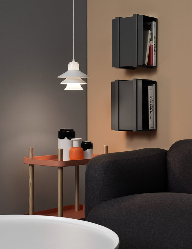 Nordic Style Metal Pendant Lamp with Layered Concentric Tiers - Perfect for Bedroom Lighting