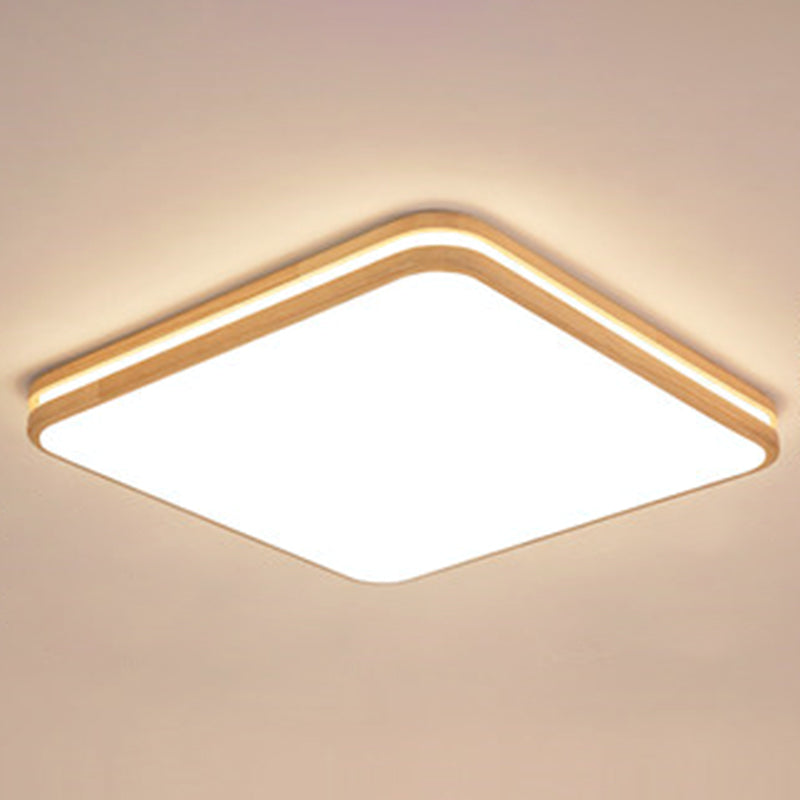 Ultra-Contemporary Integrated LED Semi Flush Ceiling Mount Chandelier for Bedroom