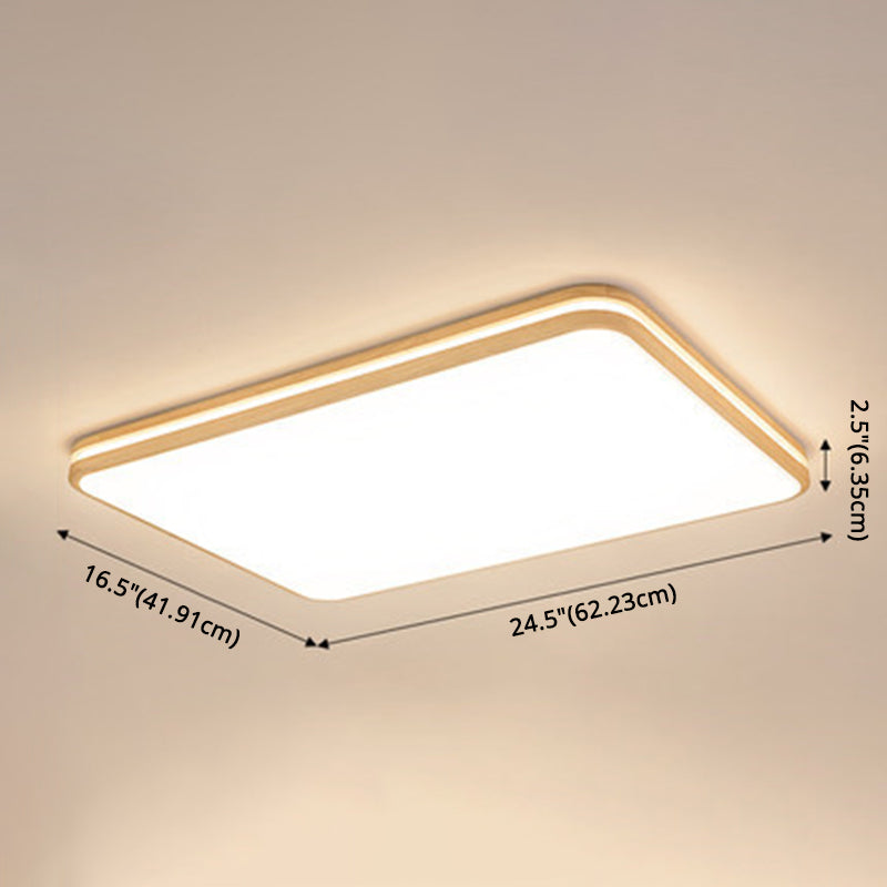 Ultra-Contemporary Integrated LED Semi Flush Ceiling Mount Chandelier for Bedroom