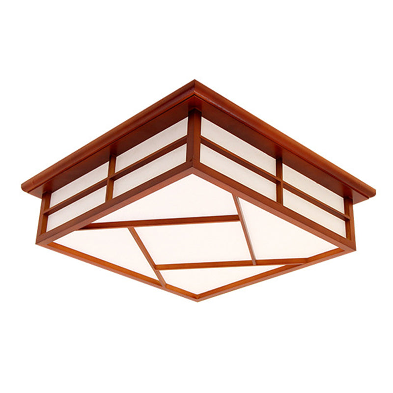 Modern Cubic Paper Ceiling Mount Light for Hallway