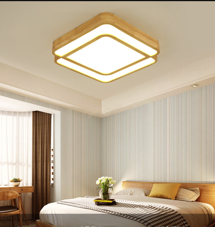 Contemporary Acrylic Semi Flush Chandelier - Stylish Ceiling Mounted Fixture For Living Room