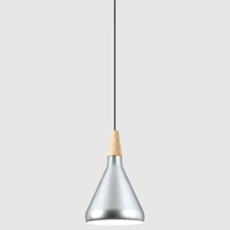 Simplicity Pendant Light with Multi Color Options - Nordic Macaroon Aluminum Lampshade, Perfect for Kitchen - 1-Light Hanging Lamp