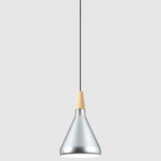Simplicity Pendant Light with Multi Color Options - Nordic Macaroon Aluminum Lampshade, Perfect for Kitchen - 1-Light Hanging Lamp